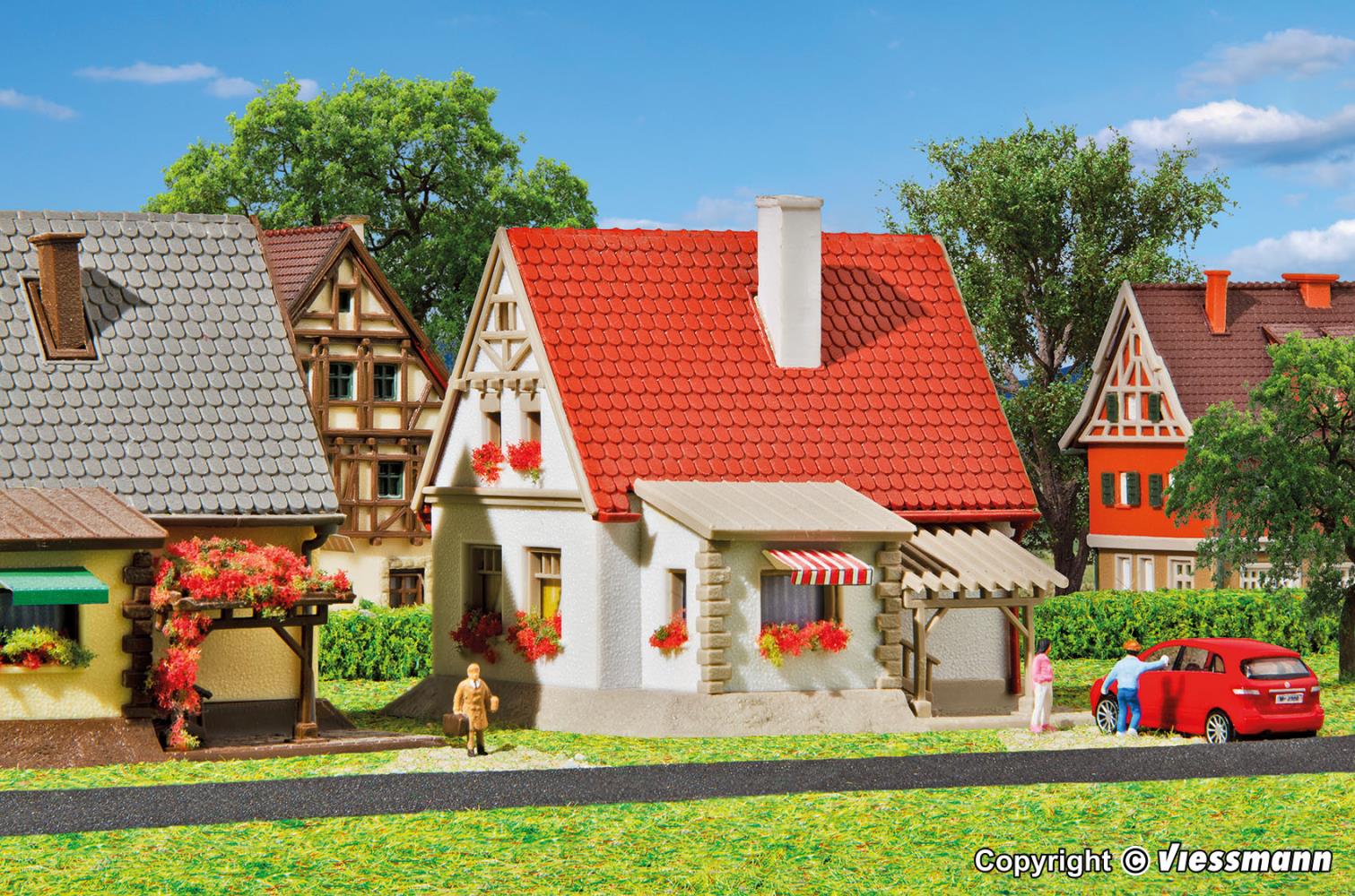 Vollmer 49574 Wohnhaus Adlerstraße 8 1:220 Spur Z Bausatz Neu
