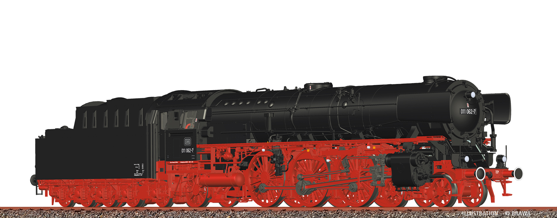 Brawa 70135 H0 Schnellzuglok BR 011 DB