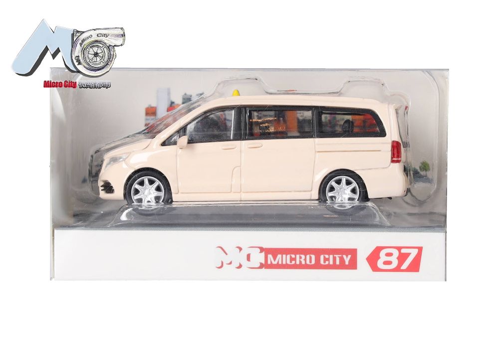 Herpa 87MC000078 MicroCity: Mercedes-Benz V-Klasse "Taxi" 1:87 Spur H0