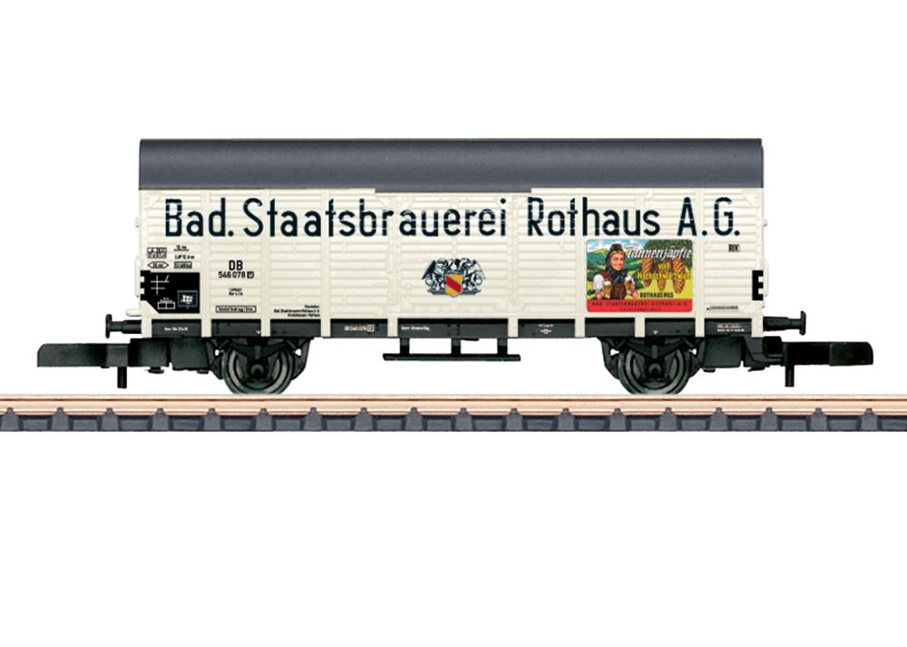 Märklin 82260 Gedeckter Güterwgn GL 11 "Tannenzäpfle" (DB) Spur Z