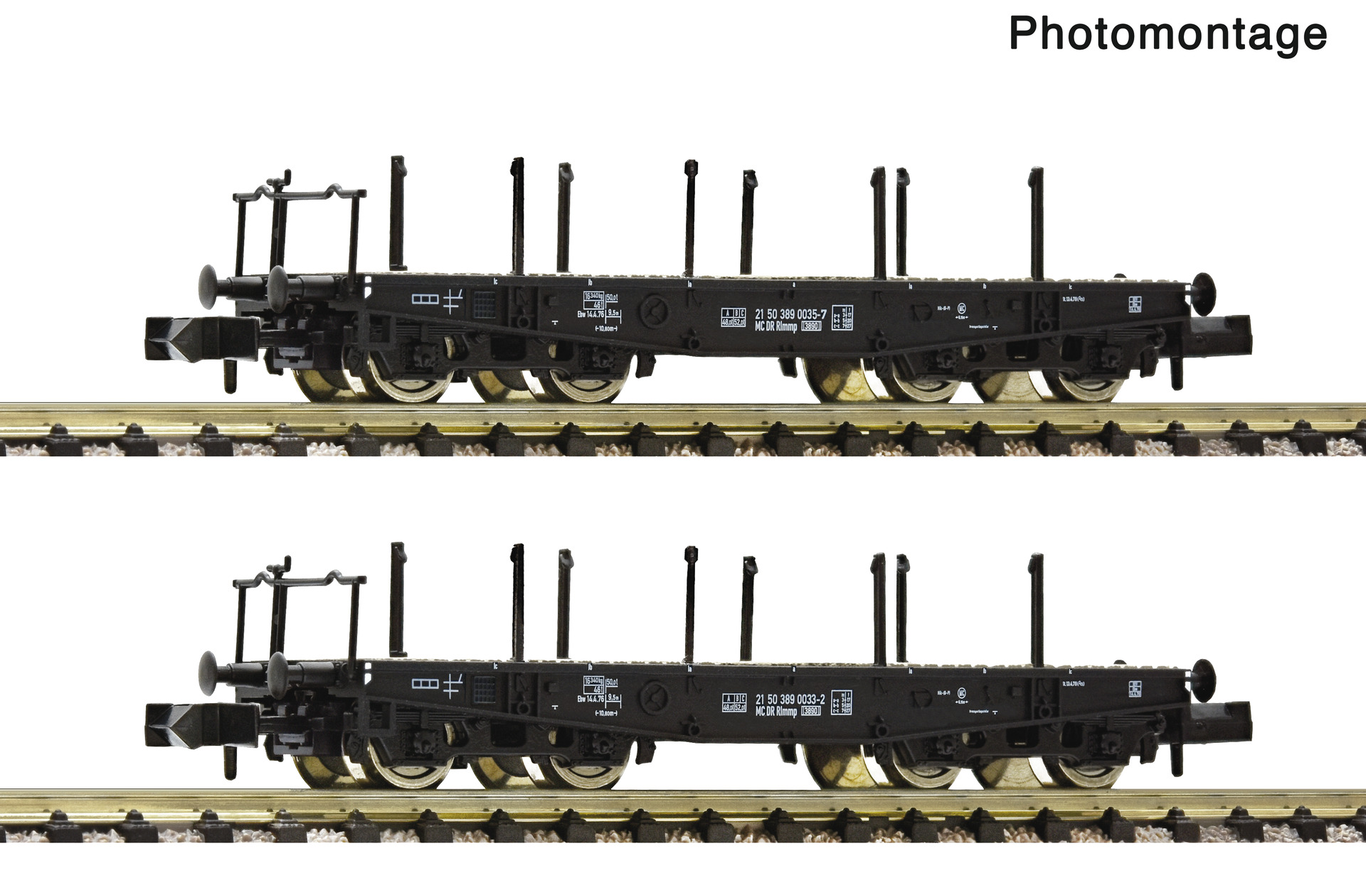 Fleischmann 6660147 2-tlg. Set: Schwerlastwagen