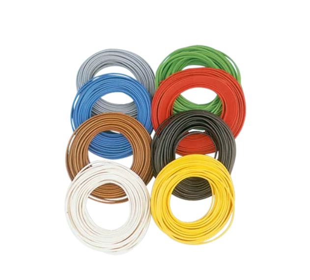 Brawa 3124 Doppellitze 0,14 mm², 5-m-Ring, braun - Neu