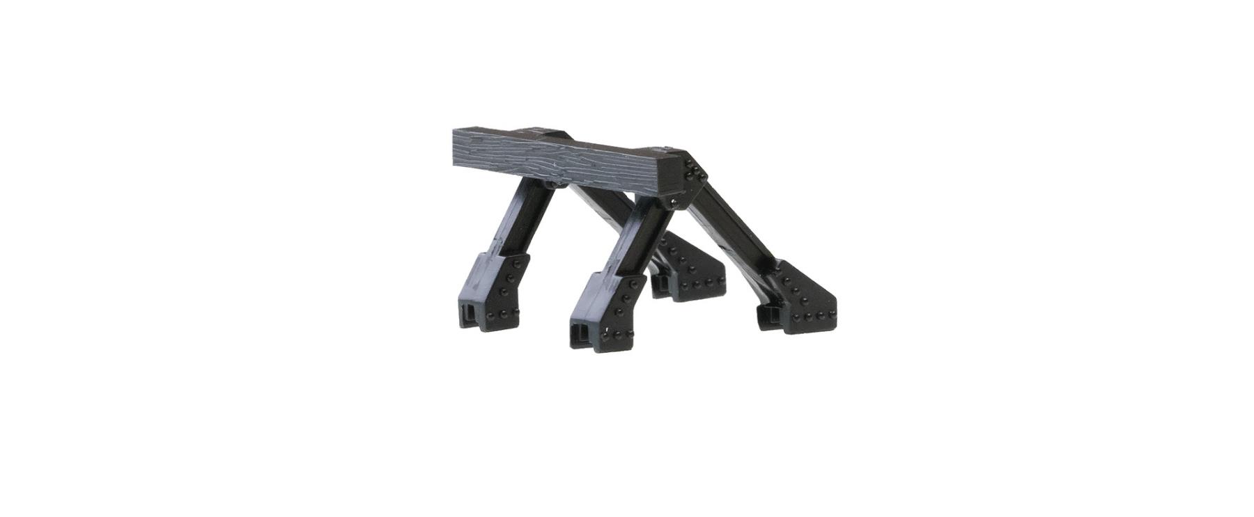 Roco 4081750 Prellbock mit Holzbohle 2 Stück 1:120 Spur TT Bausatz