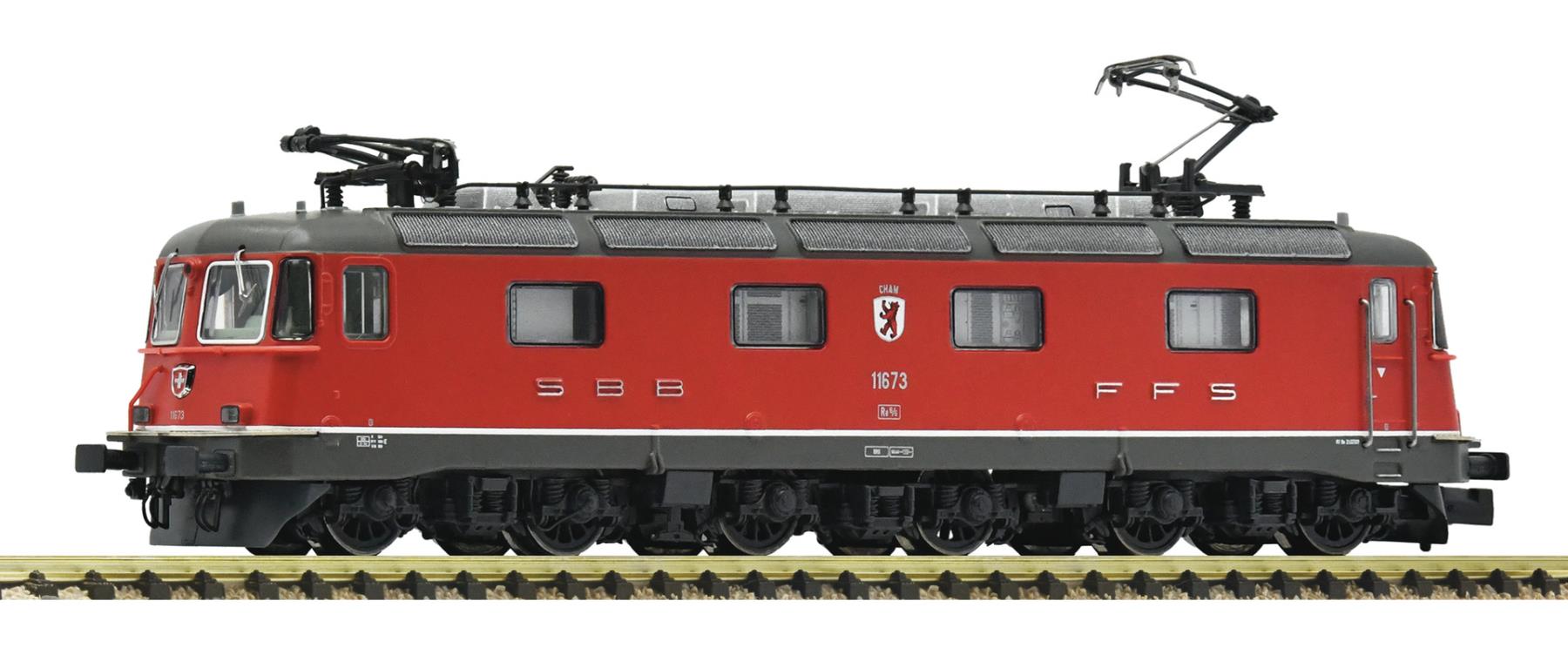 Fleischmann 734194 Elektrolokomotive Re 6/6 11673 SBB 1:160 Spur N DCC