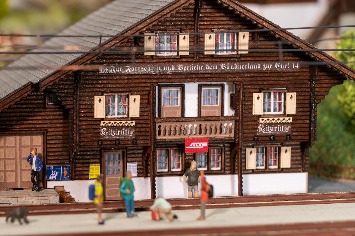 Faller 212127 Bahnhof Litzirüti 1:160 Spur N Bausatz Neu OVP