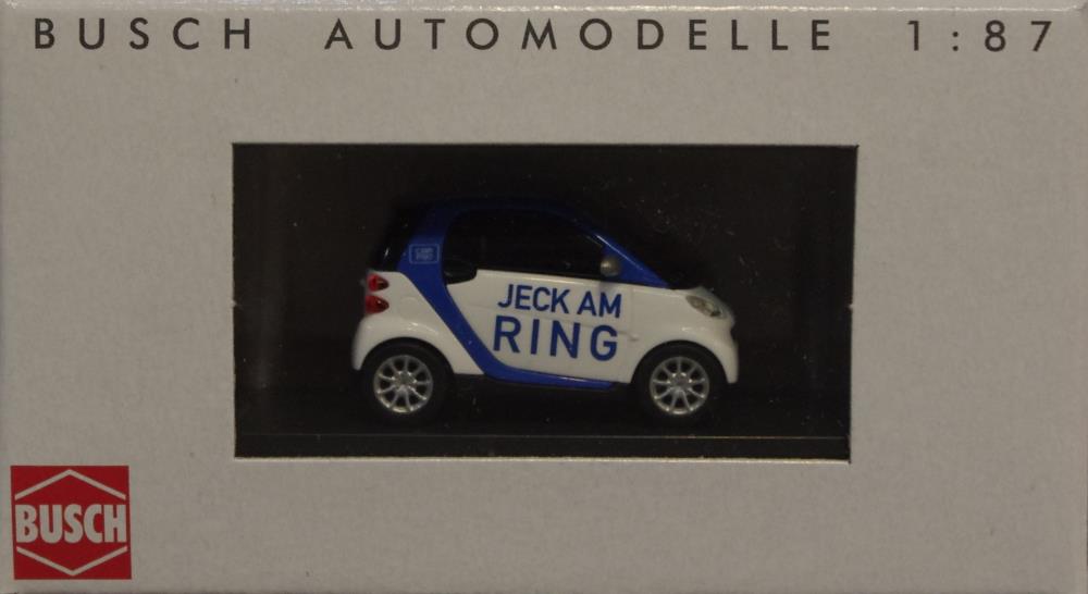 Busch 46135-3 Smart Fortwo 08 »Car 2 go« Jeck am Ring
