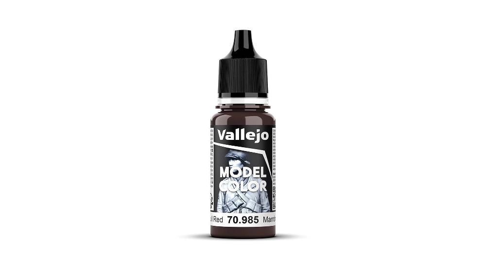 Vallejo 70985 Dunkelbraun, matt, 18 ml Model Color NEU