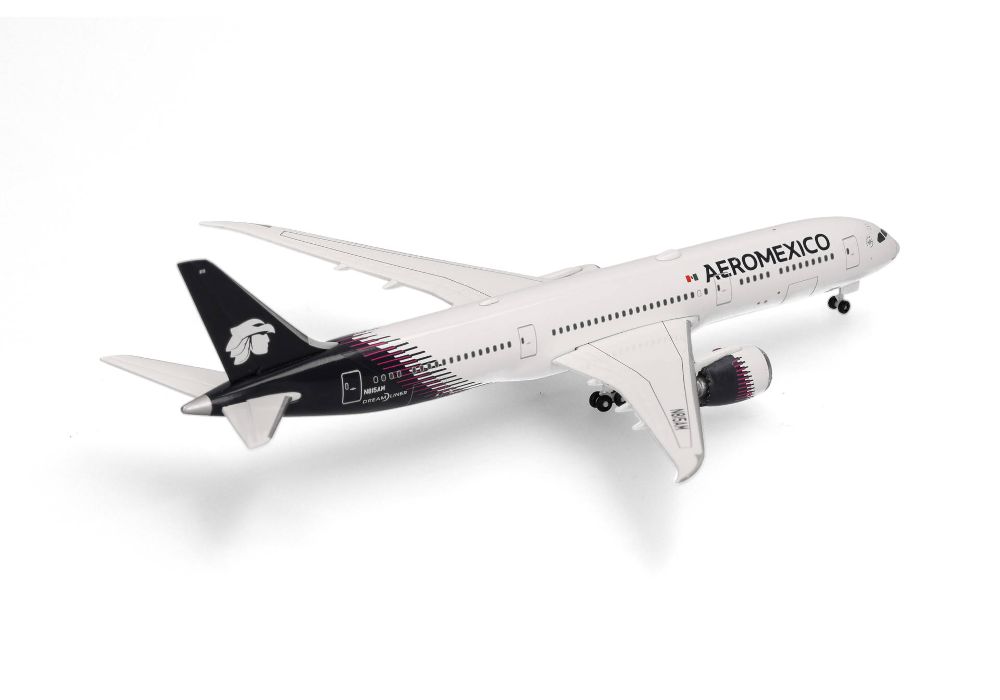 Herpa 539425 Aeroméxico Boeing 787-9 Dreamliner - new livery 1:500