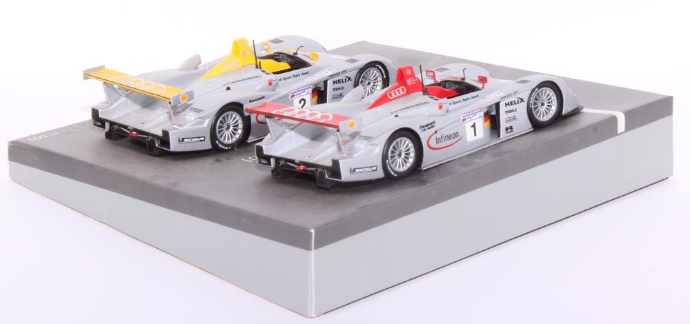 Minichamps 20000001219 Infineon Audi R8 Les Mans 2001 Set Doppelsieg - 1:48