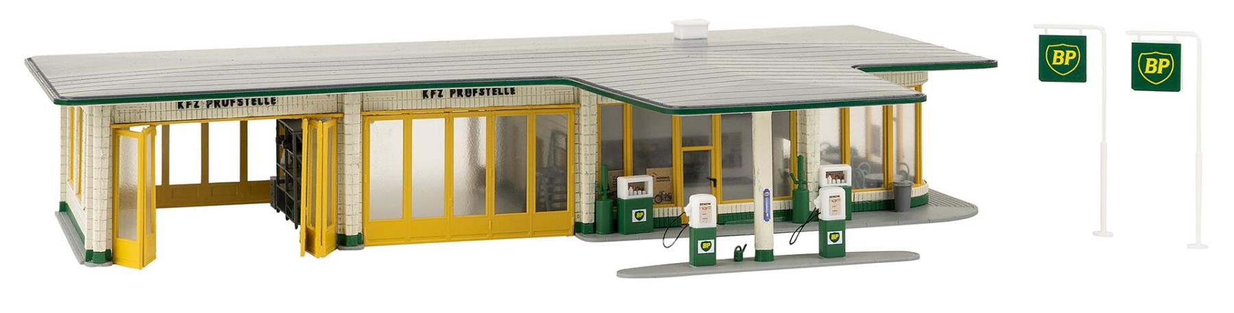 Faller 130592 Große BP-Tankstelle 1:87 Spur H0 Bausatz Neu OVP