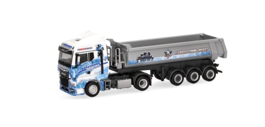 Herpa 318044 MAN TGX GM RuMuSZ Brückmann/Kassel Huskies 1:87