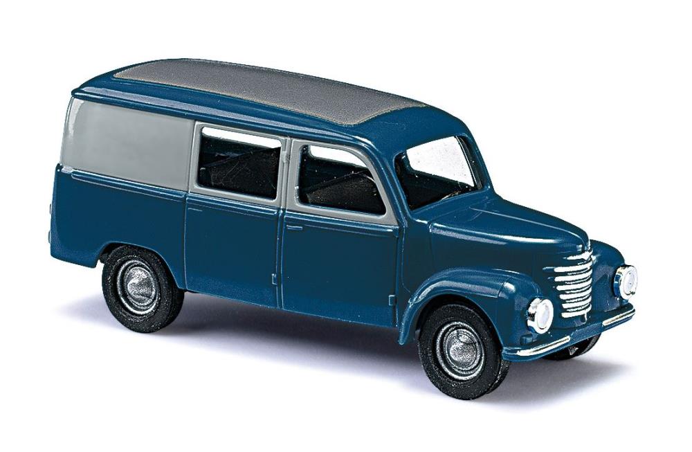Busch 8663 Framo V901/2 Halbbus, Blau - 1:120