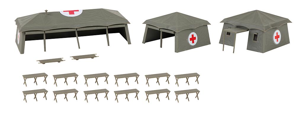 Faller 144109 Sanitätszelte - 1:87 Spur H0 - Neu - OVP