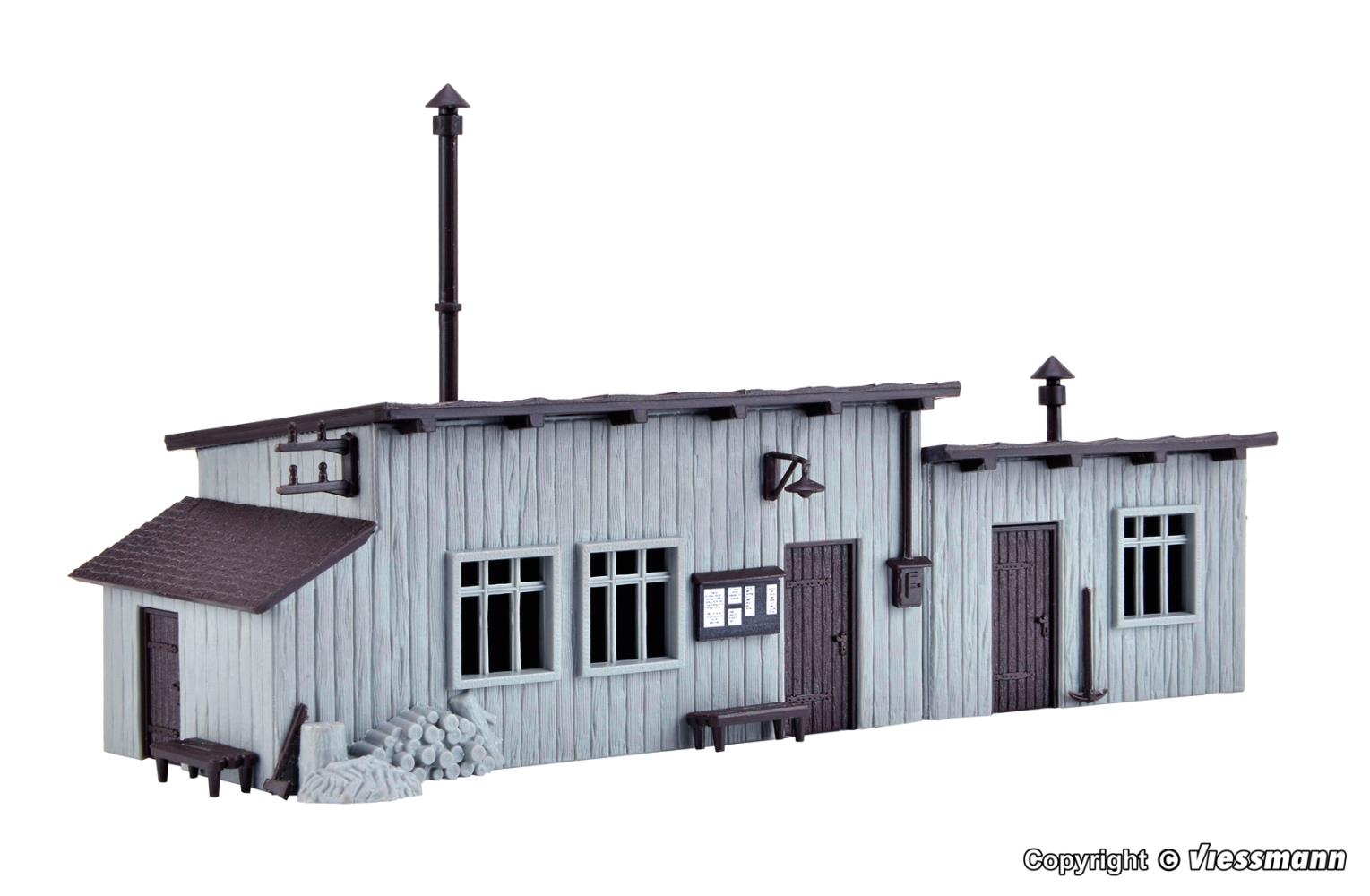 Vollmer 45713 Bauhütte 1:87 Spur H0 Bausatz Neu OVP