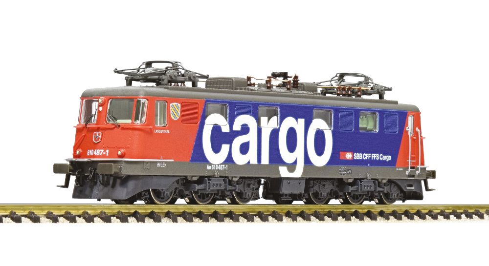 Fleischmann 7560063 Elektrolokomotive Ae 610 487-1 SBB 1:160 Spur N DC