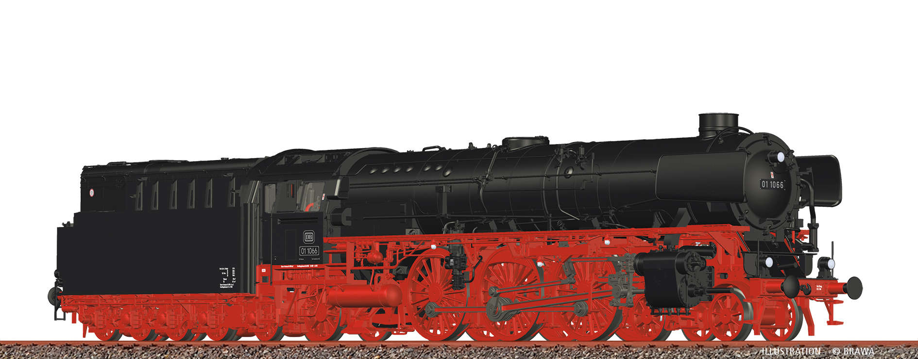 Brawa 70122 H0 Schnellzuglok BR 01.10 DB