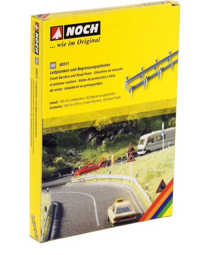 Noch 60511 Leitplanken und Begrenzungspfosten 1:87 Spur H0 NEU