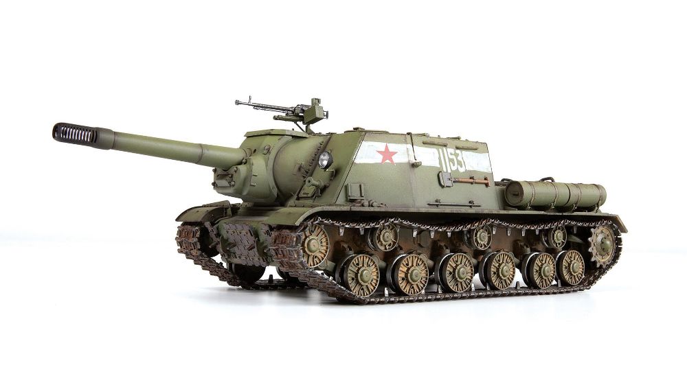 Zvezda 3721 ISU-152 1:35 Modellbausatz NEU OVP
