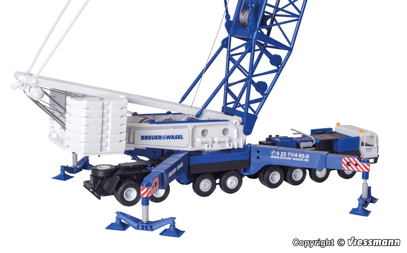 Kibri 13061 LIEBHERR LG 1550 BREUER & WASEL - Spur H0 1:87