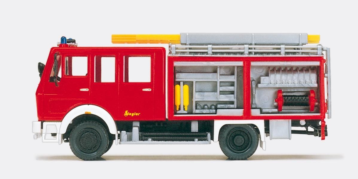 Preiser 31128 LF 16. MB 1019 AF/36. Aufbau ZIEGLER 1:87 Spur H0