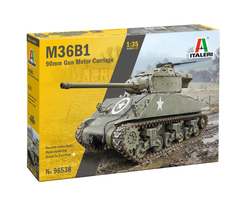 Italeri 96538 1:35 90mm Gun Motor Carriage M36B1