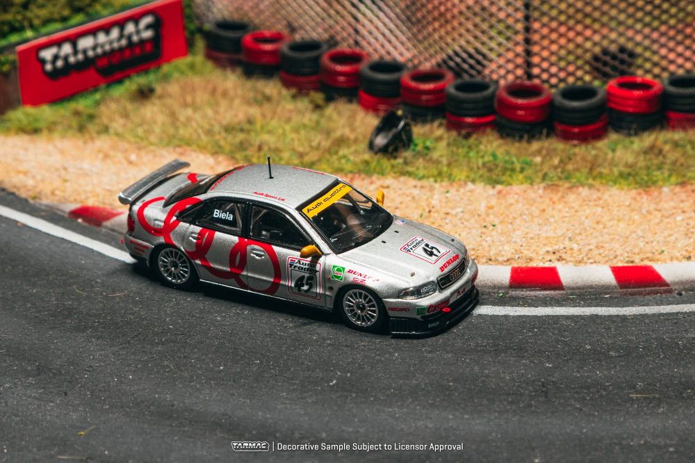 Tarmac Works T64-077-96BTC45 1:64 AUDI A4 QUATTRO FRANK BIELA BTCC CHAMPION 1996