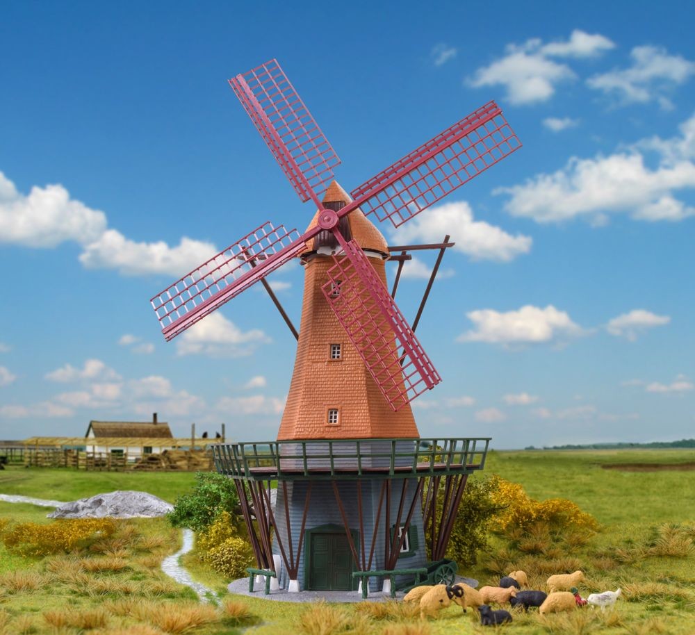 Kibri 39150 H0 Windmühle auf Fehmarn