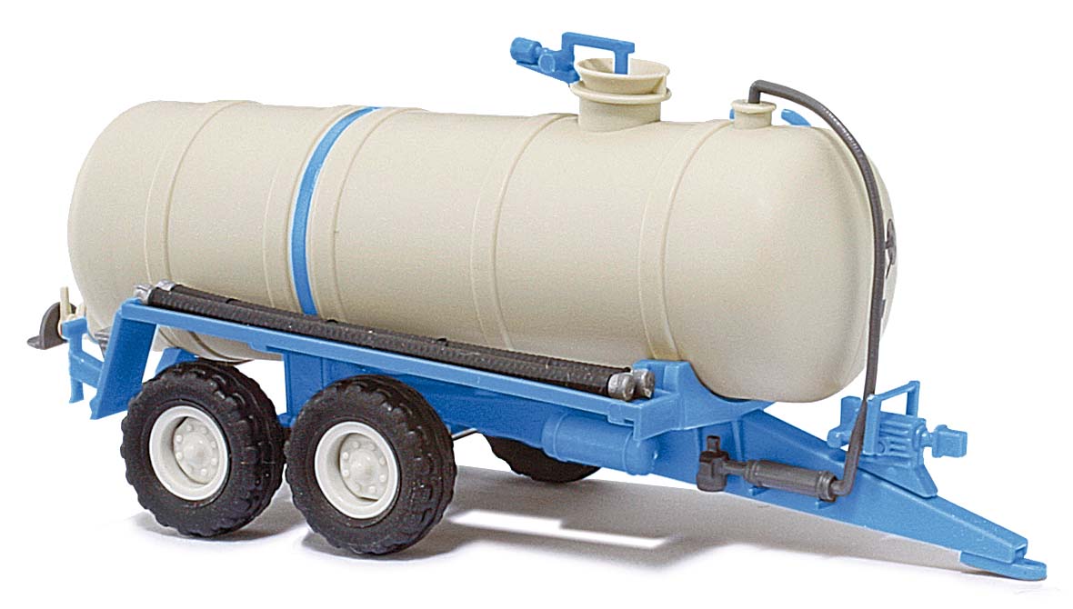 Busch 42867 Flüssigmist-Tankanhänger HTS 100 Blau 1:87 Spur H0