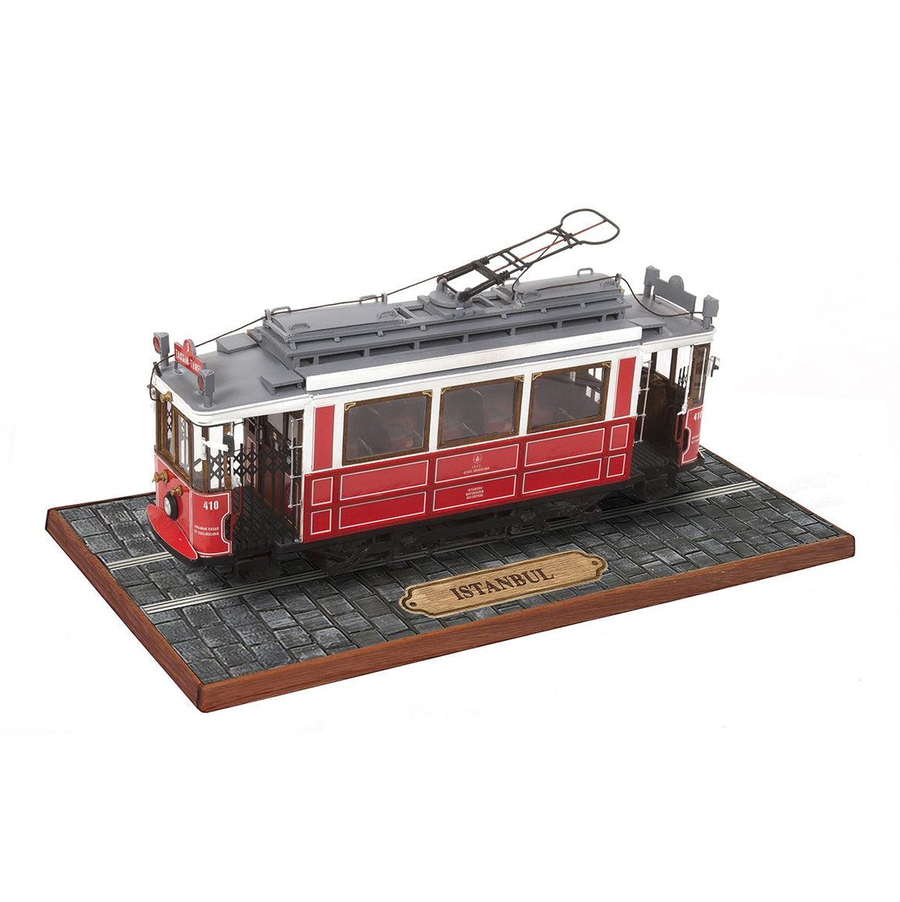 OcCre 53010 Istanbul Straßenbahn 1:24 Holzmodellbausatz NEU OVP