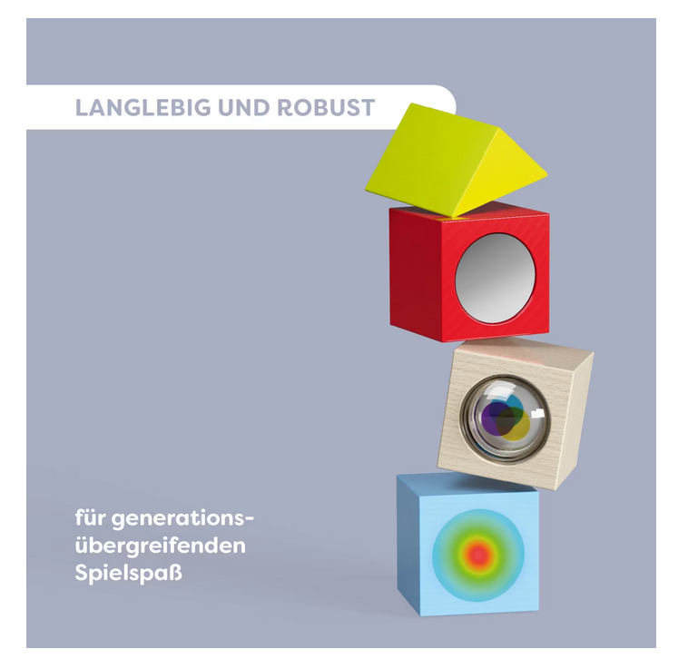 HABA 2013397001 Entdeckerbausteine Optik NEU OVP 7 Bauklötze