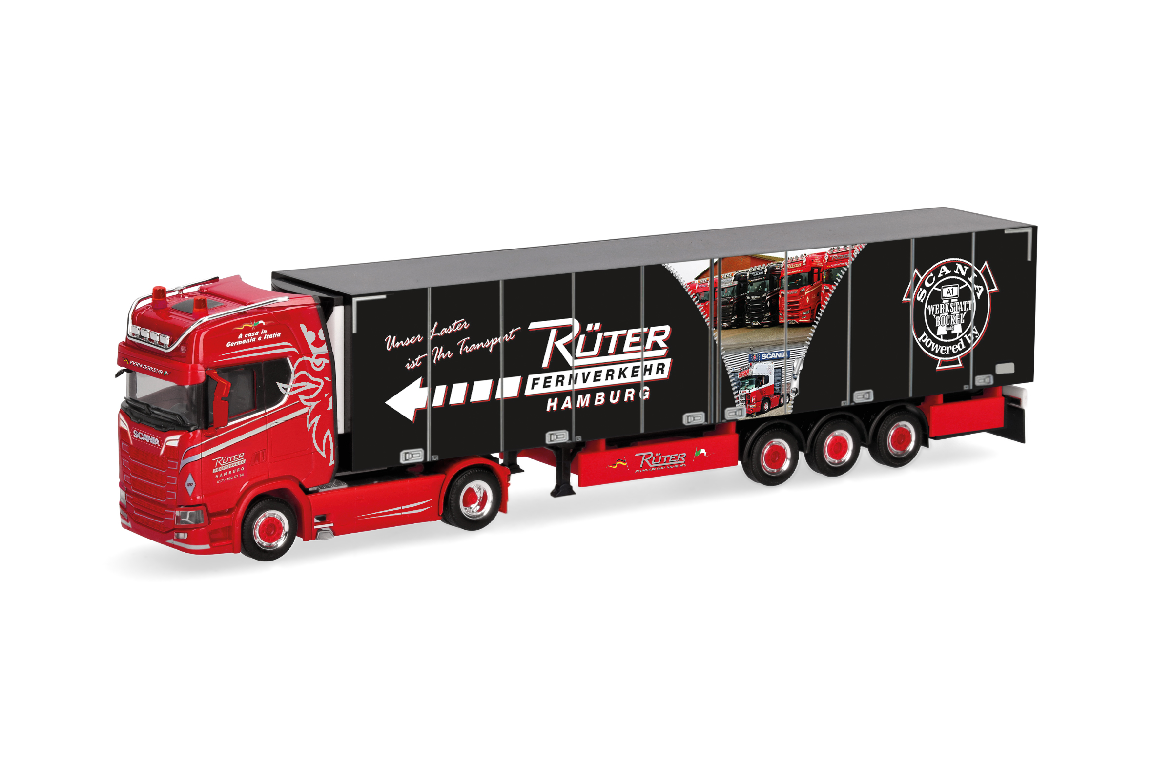 Herpa 320689 Scania CS 20 HD KüKoSz Rüter