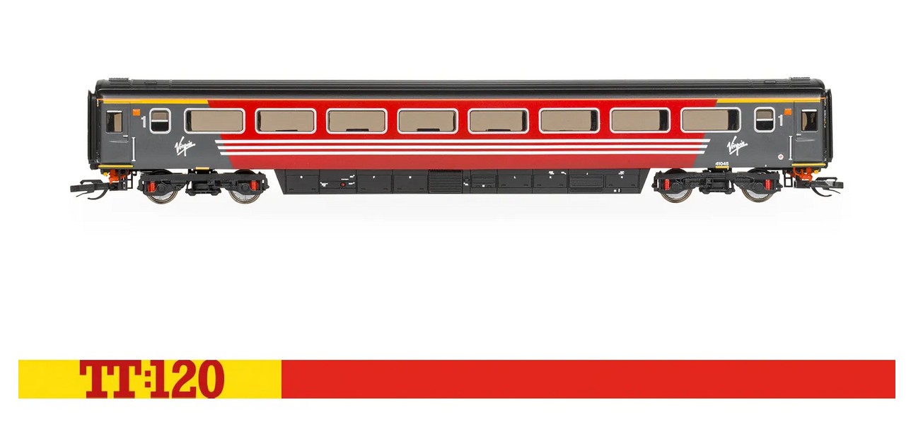 Hornby TT4049 Virgin HST Mk3 '41045' Trailer First Open Coach Spur TT