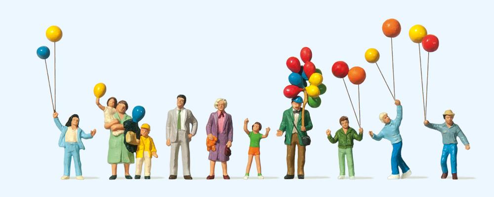 Preiser 24659 Ballonverkauf