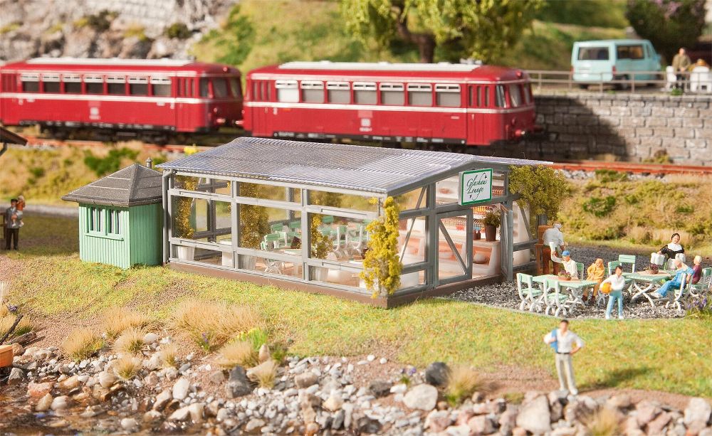 Faller 130509 Bistro Wintergarten 1:87 Spur H0 Bausatz NEU OVP