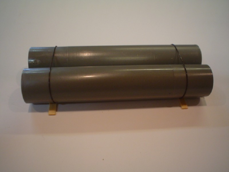 Stickdorn 2021 Röhre kurz 2er Stapel - Ladegut Spur H0 / TT / N