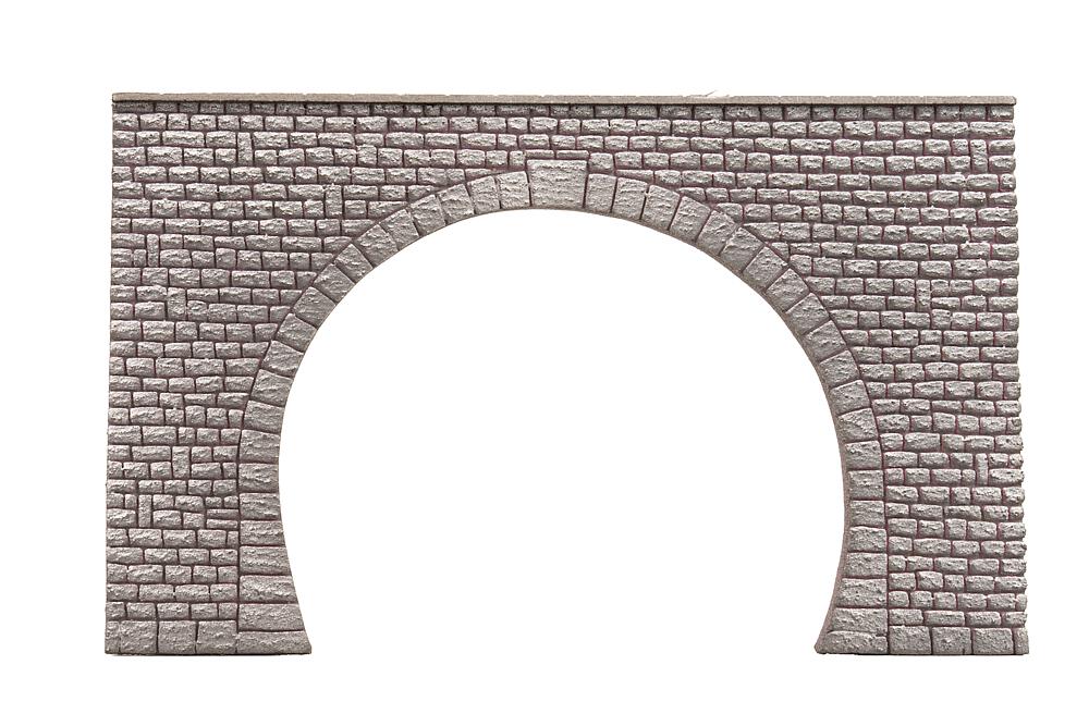 Faller 170868 Dekorplatte Tunnelportal, 2-gleisig Spur H0