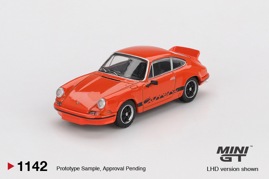Mini GT MGT01142-L 1:64 PORSCHE 911 CARRERA RS 2.7 TANGERINE 1973