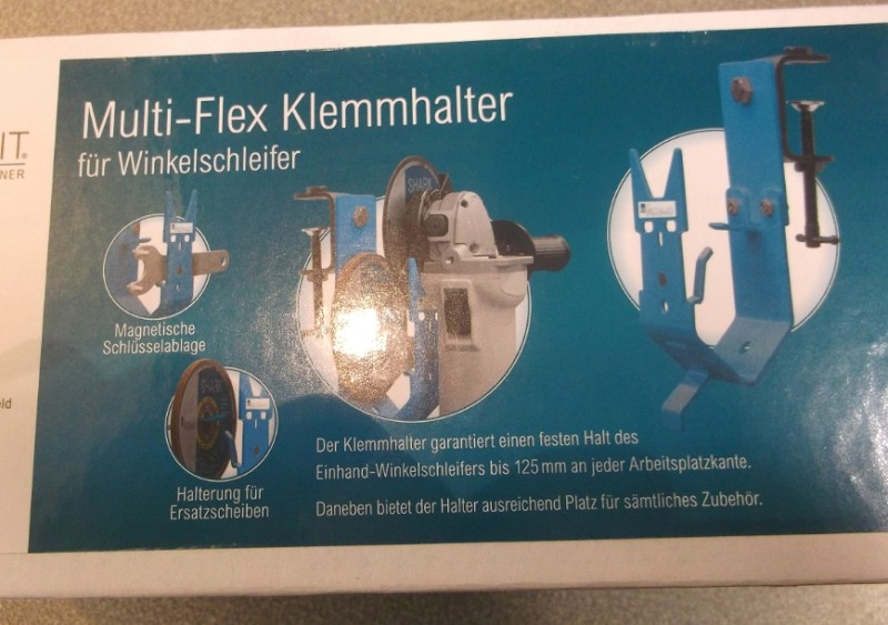 Multi-Flex Klemmhalter für Winkelschleifer