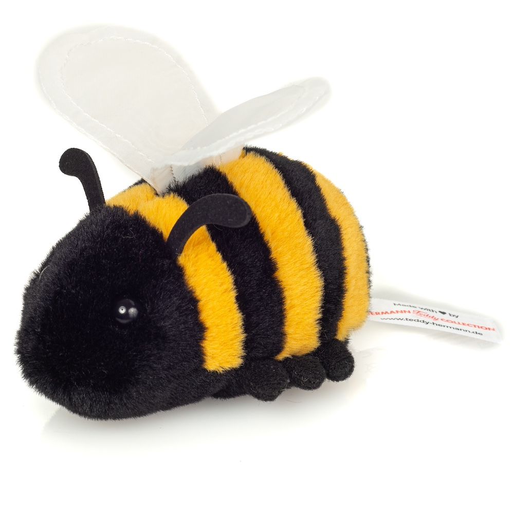 Teddy Hermann 926634 Biene 11 cm Stoff/Plüsch/Kuscheltier NEU