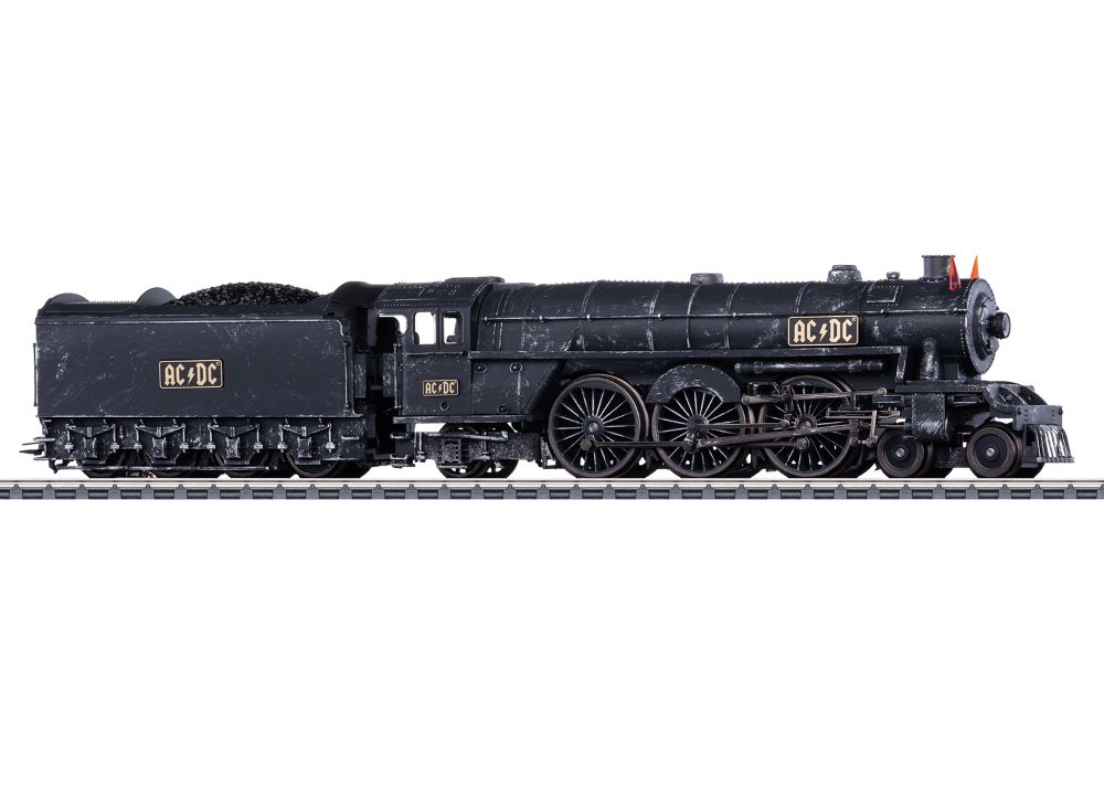 Märklin 39966 Schlepptender-Dampflok "Black Ice" AC/DC Spur H0