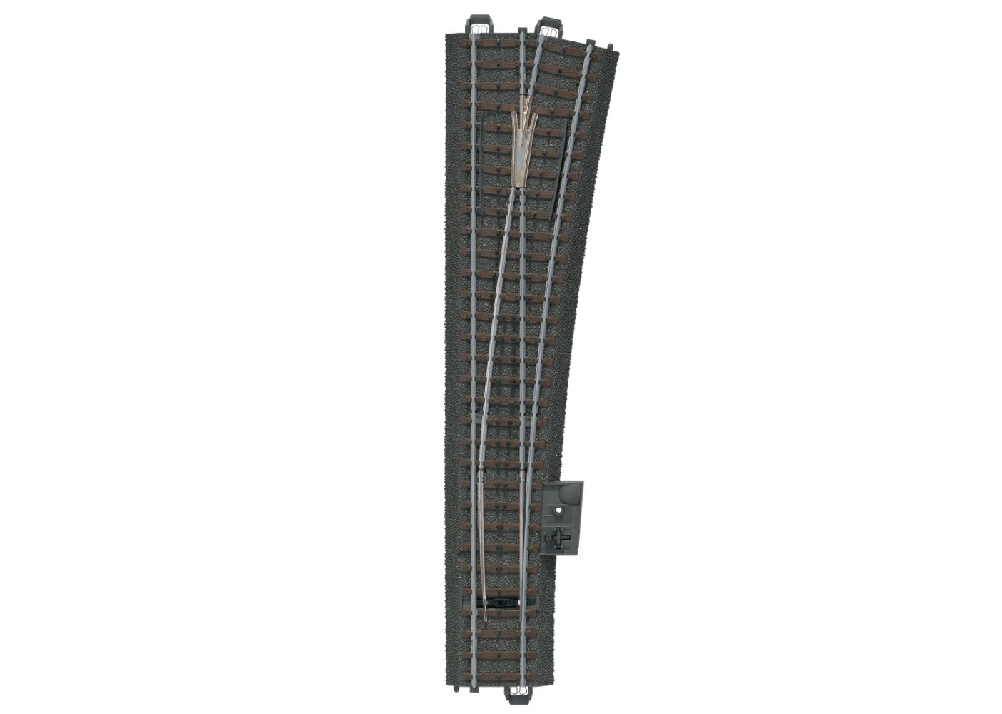 Märklin 24712 Schlanke Weiche rechts Länge 236,1 mm 1:87 Spur H0