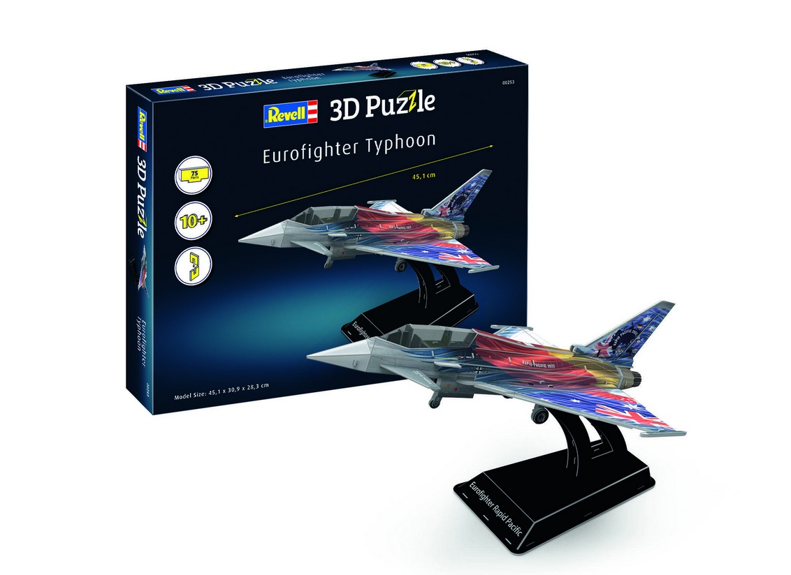 Revell 00253 Eurofighter Typhoon 3D Puzzle Neu OVP