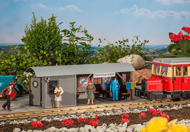 Pola 330895 Haltepunkt Hammerstein 1:22,5 Spur G Bausatz Neu