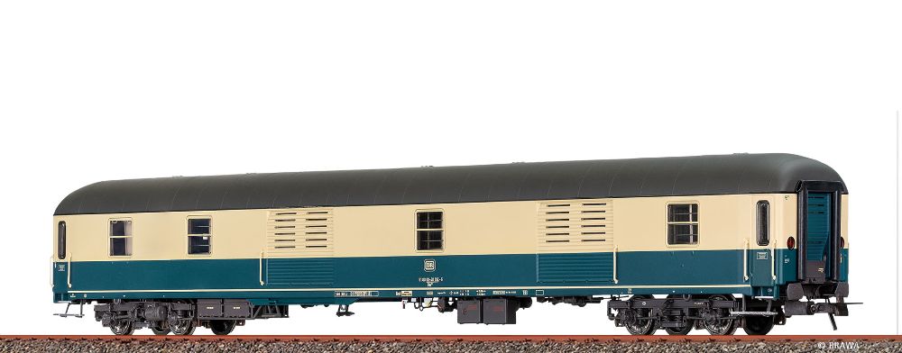 Brawa 58154 Gepäckwagen Dm902 DB 1:87 Spur H0 DC Analog NEU