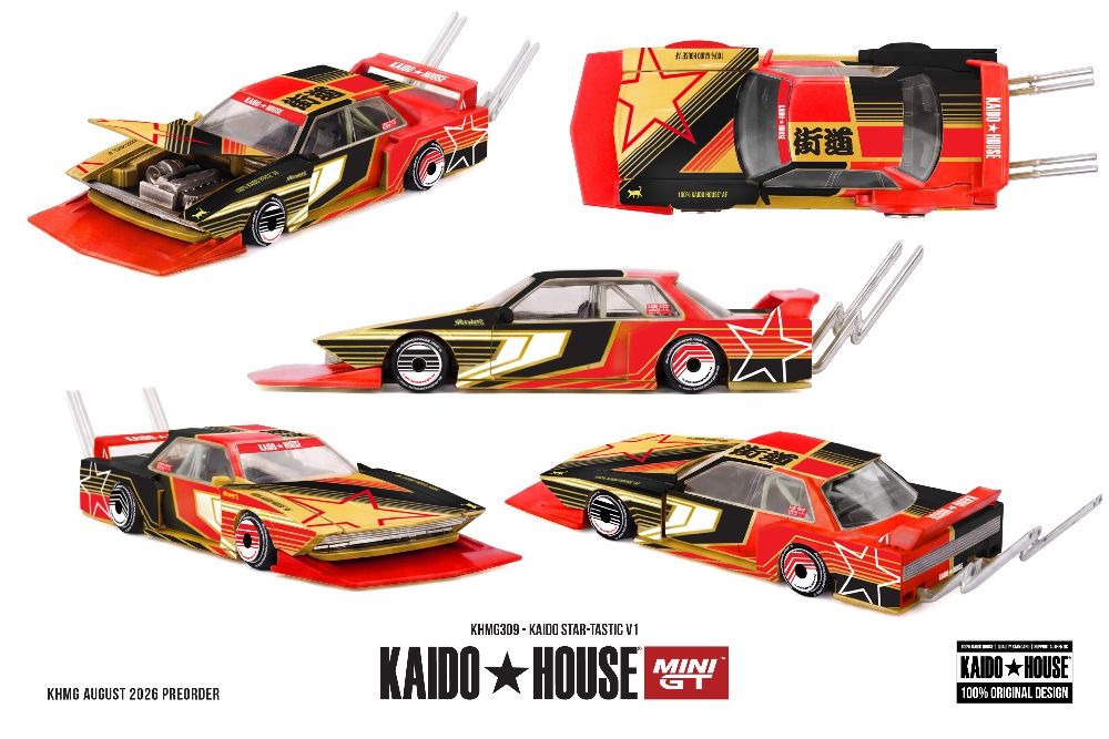 Kaido House 309 1:64 KAIDO STAR TASTIC V1 1985