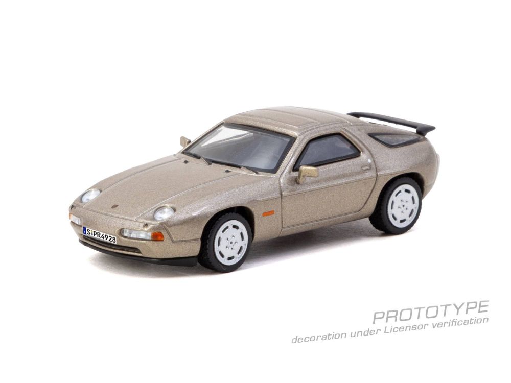 Tarmac Works T64G-085-PM 1:64 PORSCHE 928 S PLATINUM METALLIC 1992