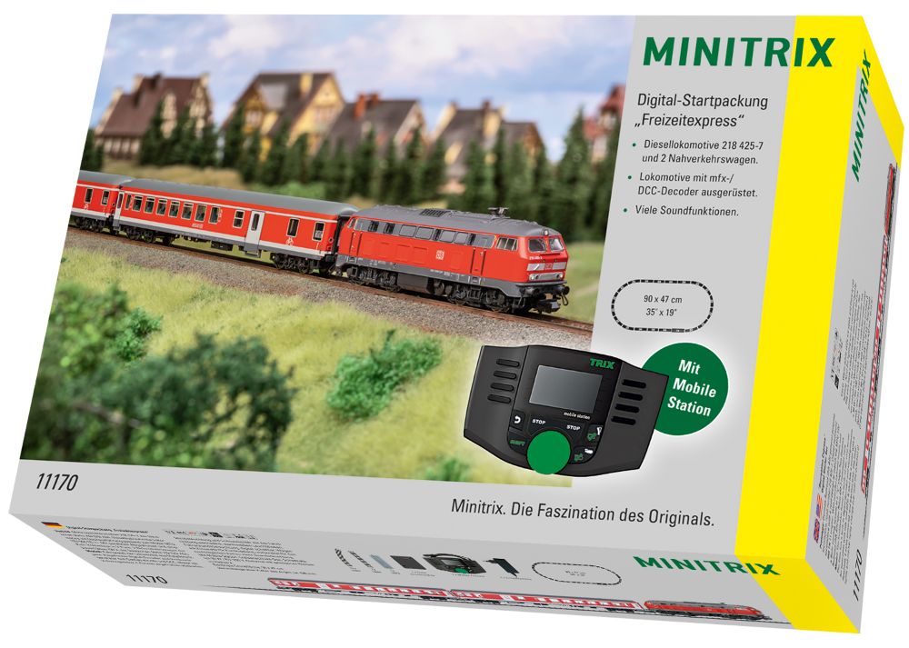 Trix 11170 Digital-Startpackung "Freizeitexpress" (DB AG) Spur N