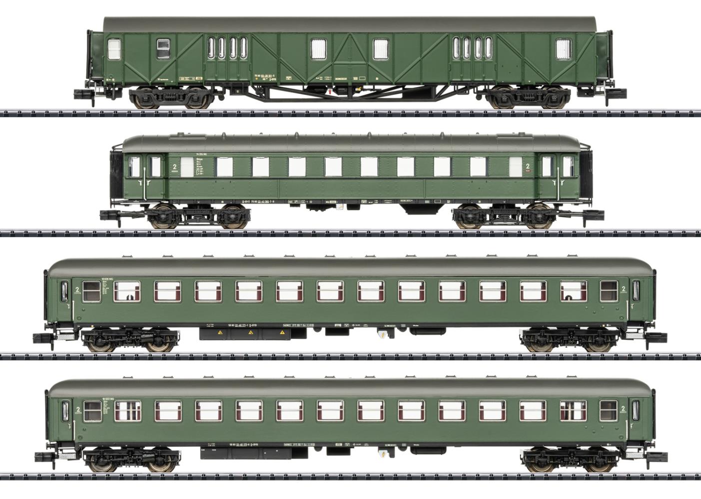 Trix 18714 Museums-Wagenset BEM 1:160 Spur N Neu OVP