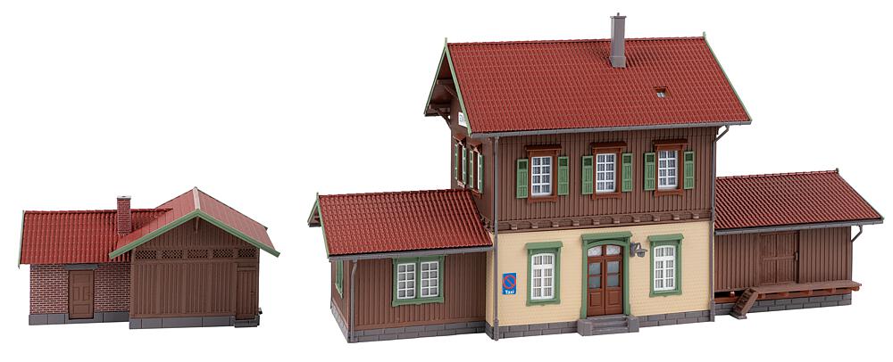 Faller 110146 Bahnhof Gomadingen 1:87 Spur H0 Bausatz Neu OVP
