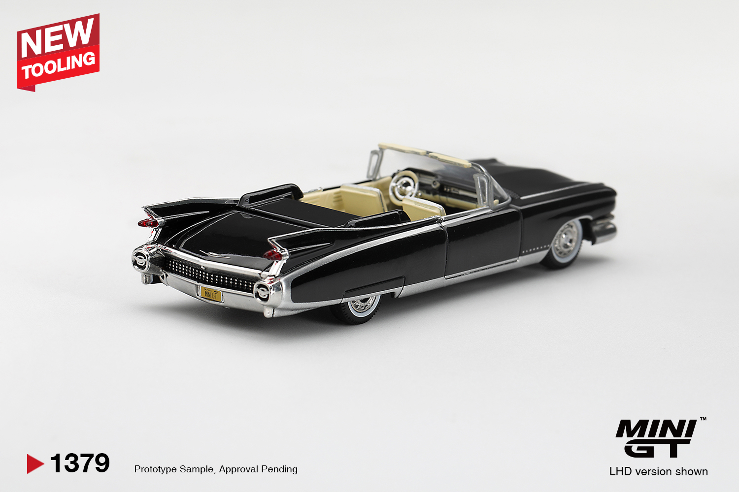 Mini GT 1379 1:64 CADILLAC ELDORADO BIARRITZ BLACK 1959